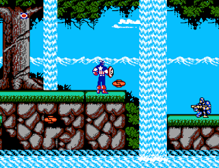 captain america nes