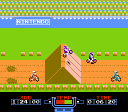 excitebike nes