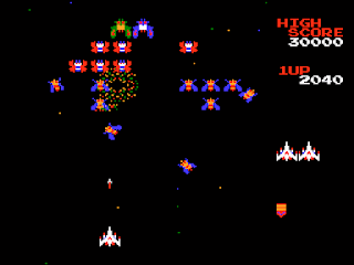 play galaga nes online