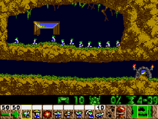 play lemmings  online