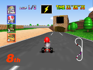 mario kart nintendo 64