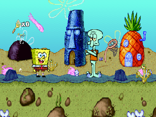 spongebob squarepants ps1