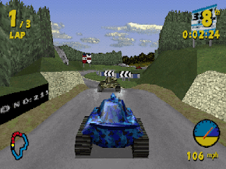 tank racer ps1