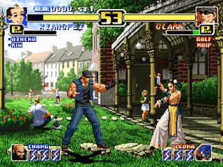 the king of fighters 99 ps1