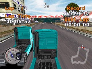 truck racing ps1